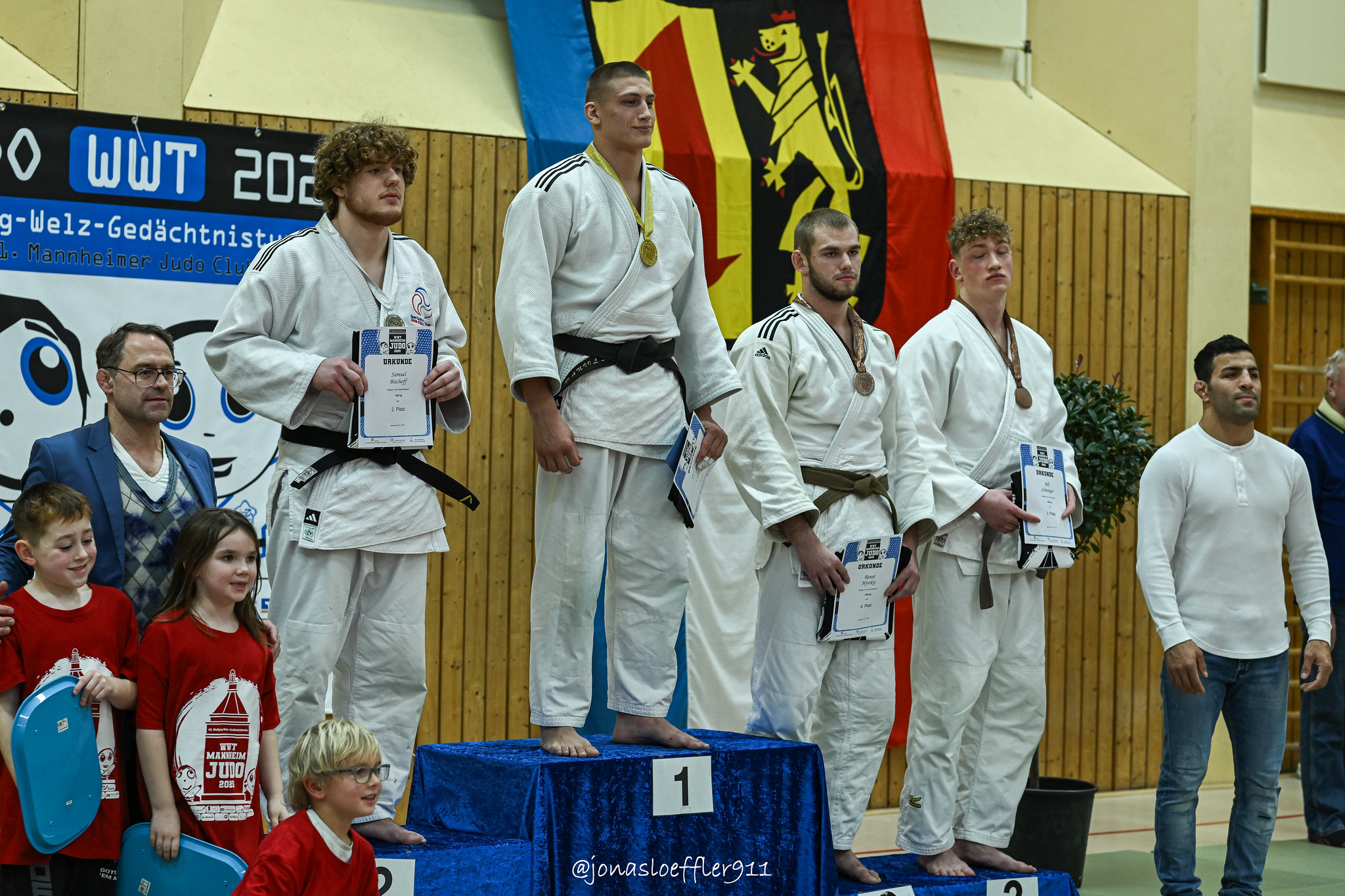 Foto Jonas Löffler: Siegerehrung Mannheim